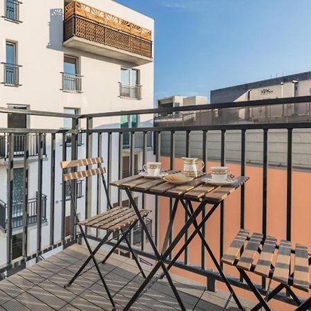 Modern Riverside Apartment With Free Parking Space Szczecin Dış mekan fotoğraf