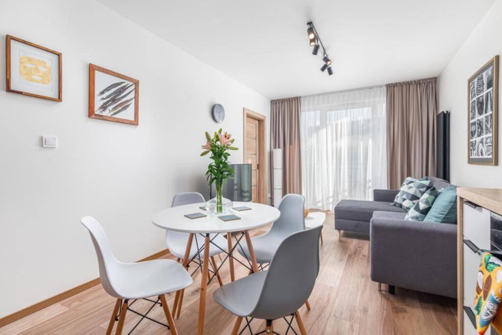 Modern Riverside Apartment With Free Parking Space Szczecin Dış mekan fotoğraf
